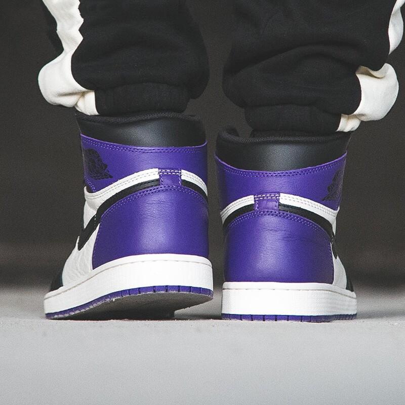 Jordan 1 Retro High OG GS Court Purple 575441-501