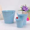 Mini Metal Flowerpots Bucket Tin Candy Gift Box Garden Pots Planters Succulent Pot Balcony Planters Hook Flower Pot Garden Tubs