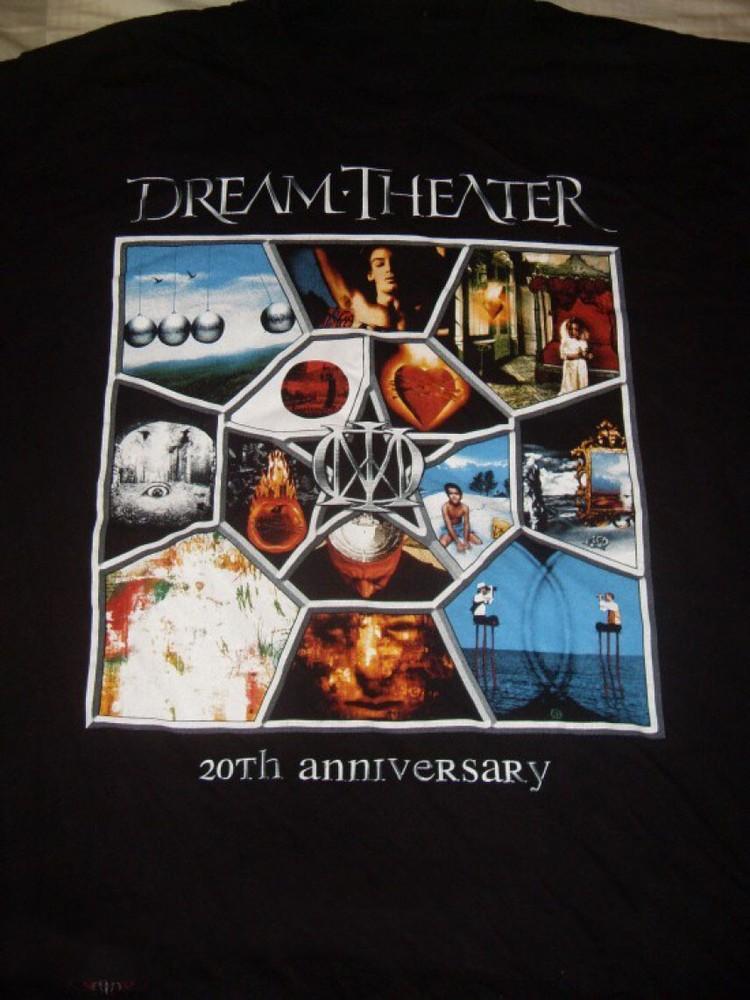 

Dream Theater 20th Anniversary T-Shirt Unisex Tee Best Gift S-4XL Unisex T-Shirt S