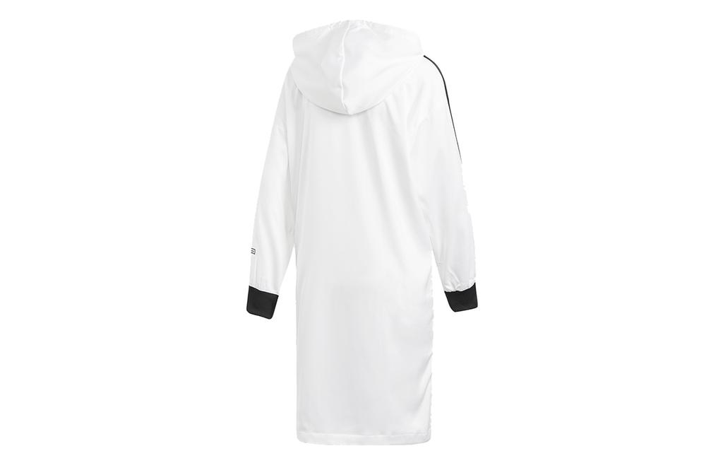 Adidas Originals Jackets Women's White Hooded Moderate Other