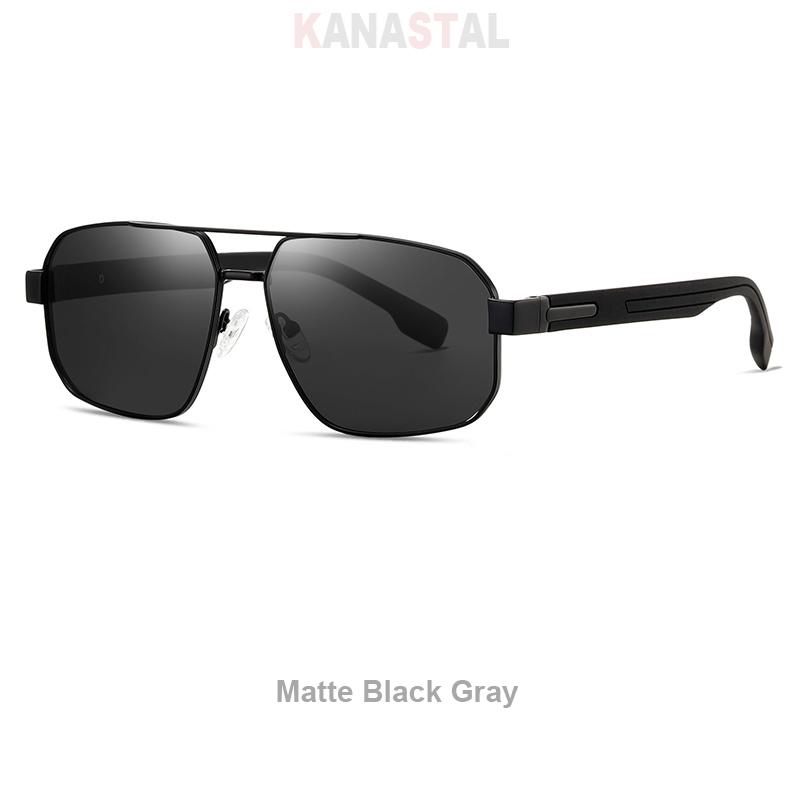 

Men Metal Polarized Sunglasses Women UV400 Sun Glasses Big Eyeglasses Frame Driving Golf Cycling Goggle Anti Glare Shade Eyewear