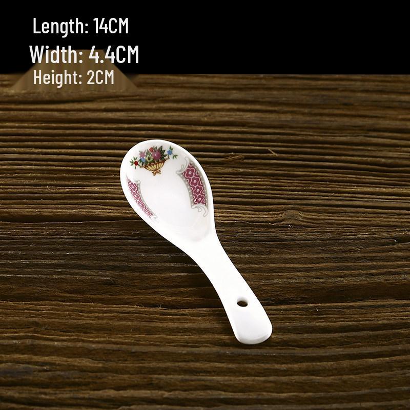 Retro Keramik-Geschirrset im Hongkong-Stil: Teller, Schüsseln und Geschirr für den Haus- und Restaurantgebrauch.