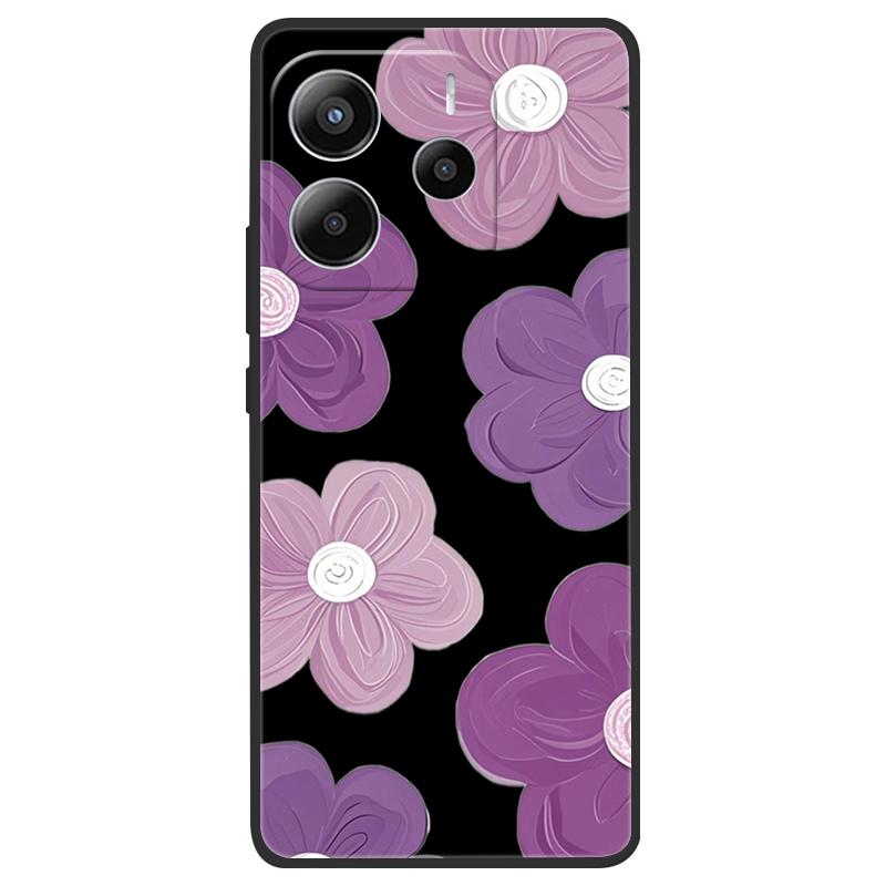 For Redmi Note 14 4G (Europe) Phone Case Marble Painting Pattern Soft Silicone Anti Drop Cover For Xiaomi Redmi Note14 4G Shell