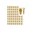 Cabinet Hinge Short Expansion Screw Set for Stone Tile Partition Installation Durable Fastening Hardware Suitable for Various Wood and Metal Surfaces