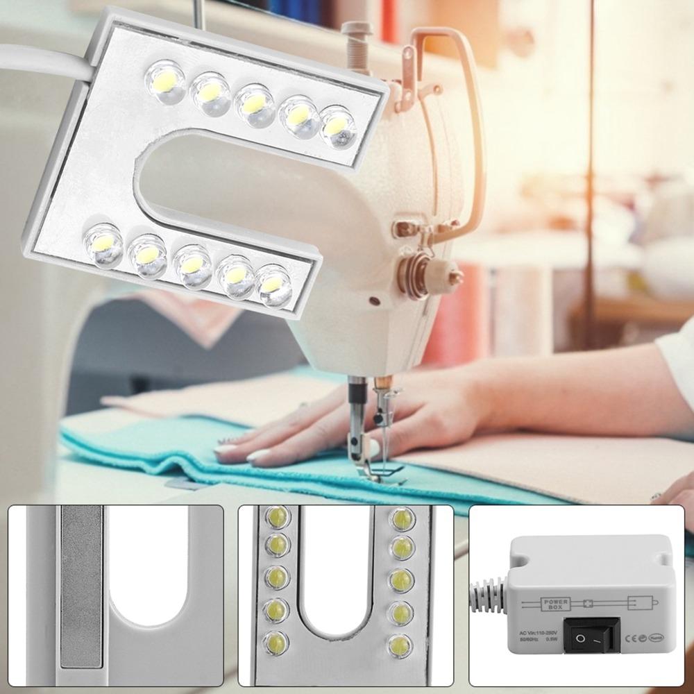 U Shaped LED Sewing Lamp Energy Saving Sewing Light Bright Sewing Machine Light Work Table