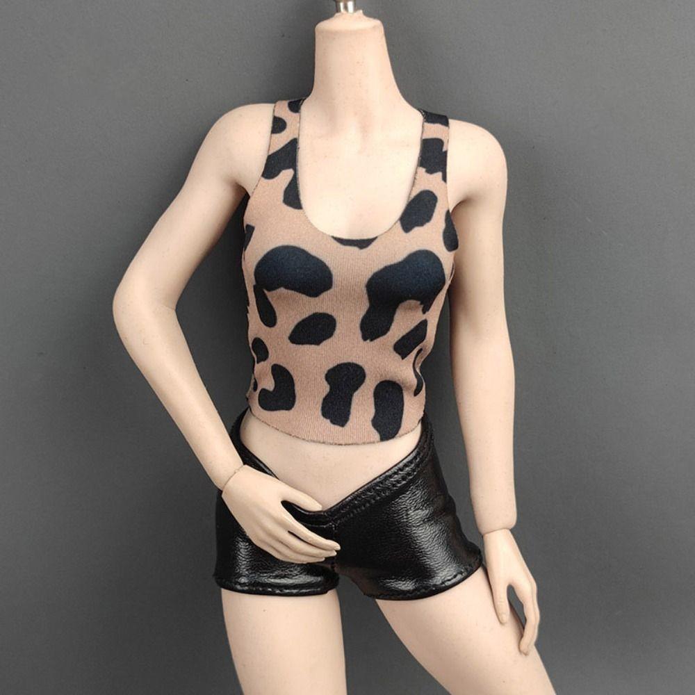 6 Colors Female Soldier Vest Leopard Print Trendy Clothing 12" Action Doll/30cm Doll