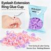 11PCS/Pack New Eyelash Extensions Special Honeycomb Drip Glue Cup Positive and Negative Available Glue Delay Cup, Women Wedding