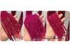 Faceted Glossy Hexagonal Teardrop Rice Beads for DIY Ruby Bracelets