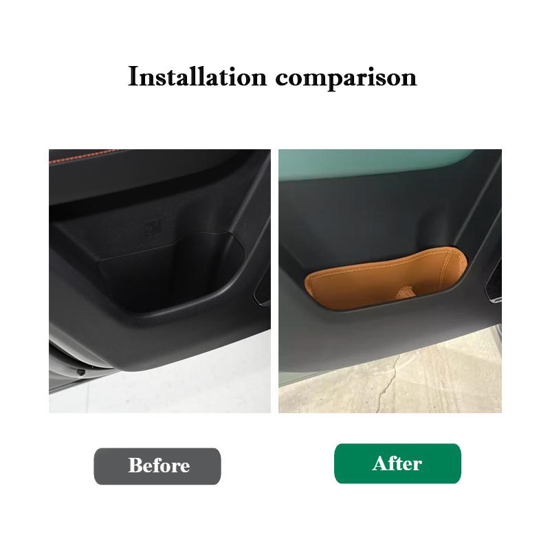 For Jetour Freedom 2026 Car Door Slot mats Storage Box Leather Protective Pad Glove Box WaterProof Mat Interior Accessories