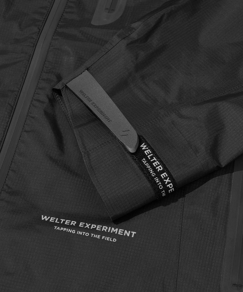 Welter Experiment 3Layer Slit Reflective Hard Shell Jacket_Black_Wol063