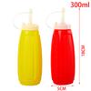 4Pcs Squeeze Squirt Condiment Bottles Salad Sauce Dispenser Ketchup Cruet 240ml 2pcs Condiment Squeeze Bottles Kitchen Gadgets