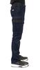BLACK KITE Slim Fit Cargo Size LL [CO-COS] RKN-6983 [ROCKEN TOKYO] Pants, Indigo,