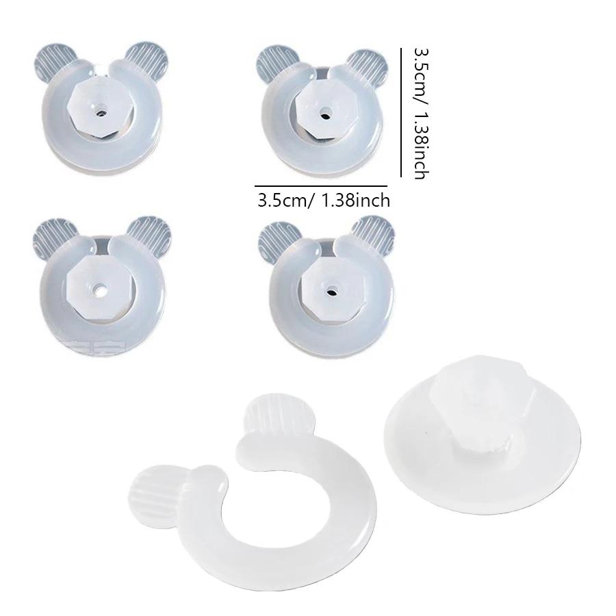 4Pcs Bed Sheet Straps, Duvet Cover Fastener Clip, Non-Slip Elastic Fitted Sheet Holders, No-Pin Safety Fastener Clips for Bed Sh