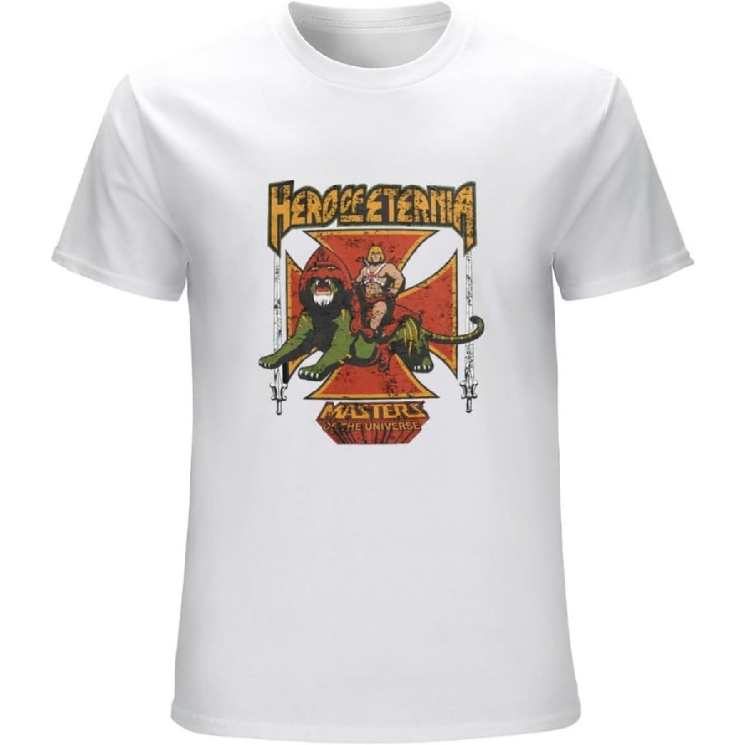 Eternal Heroes Big&Big Mens T-Shirt White XXXXXL белый