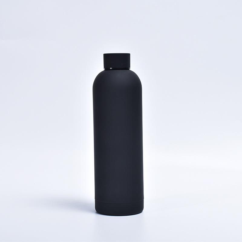 304 Stainless Steel Thermos Double Vacuum Outdoor Cycling Cup Spray-painted Small Mouth Handy Cup