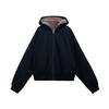 Unisex Retro Hooded Puffer Jacket Winter Warm Thick Cotton Coat Men Women Streetwear Loose Fit