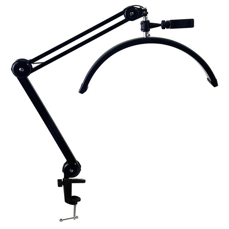 19" Desktop Model with Shark Light Cantilever: Eye-Protective Shadowless Light for Nail Art, Eyebrow Tattoo, and Eyelash Extension.