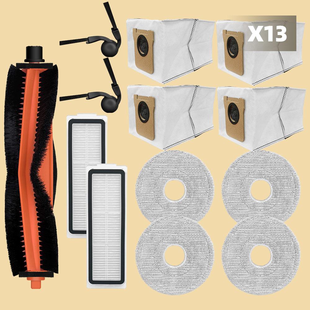 Fit For Xiaomi Robot Vacuum Mop 5C / OV42CN Vacuum Main Side Brushes Filters Mop Cloths Pads Dust Bag Accessories Replacement