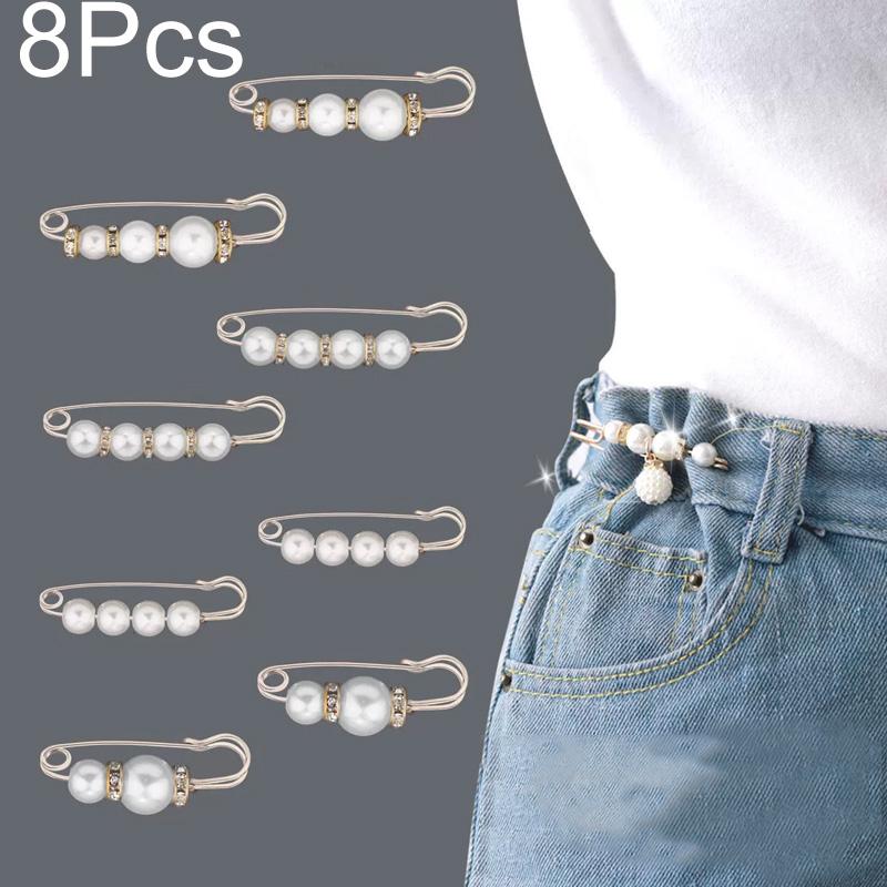 6/8Pcs Metal DIY Accessories Corset Brooch Clothing Leak Proof Fashion Women
