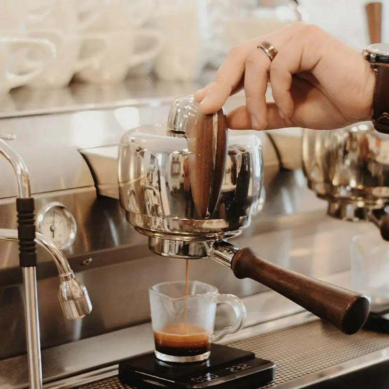 70ml ESPRESSO Heat-resistant Glass Measuring Cup Kitchen Clip for Espresso Double Mouthed Cups