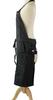 Friends Hill Long Apron Denim Stand Black