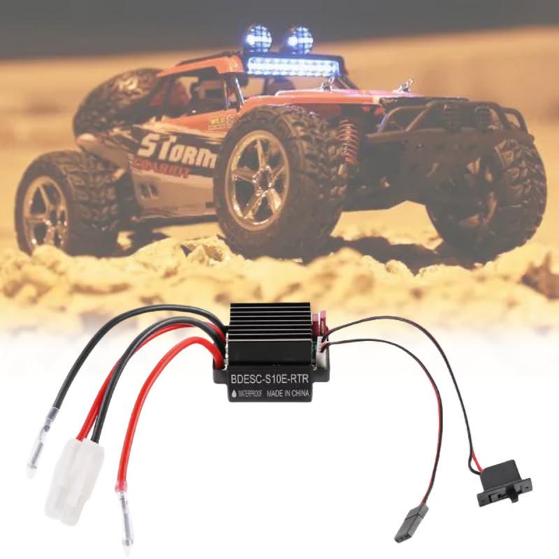 High-power 320a Brushed Esc Dual-way For Hsp Hpi Rc Cars And Boats Supporting 3s Lipo Battery