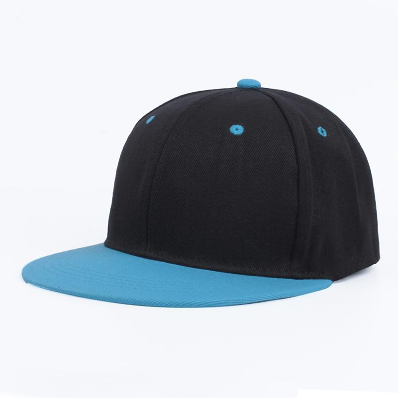 Custom Embroidered Sports Hats With Logo Embroidery 6 Panel Acrylic Two Tone Mixed Color Snapback Caps Original