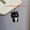 A Cat Phone Dust Plug Suitable For Iphone For Type-C Interface Dust Plug Phone Suspension Accessories Cute Cat