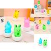 Rabbit Tumbler Toy For Kids With Plastic Resin Material And Educational Benefits
