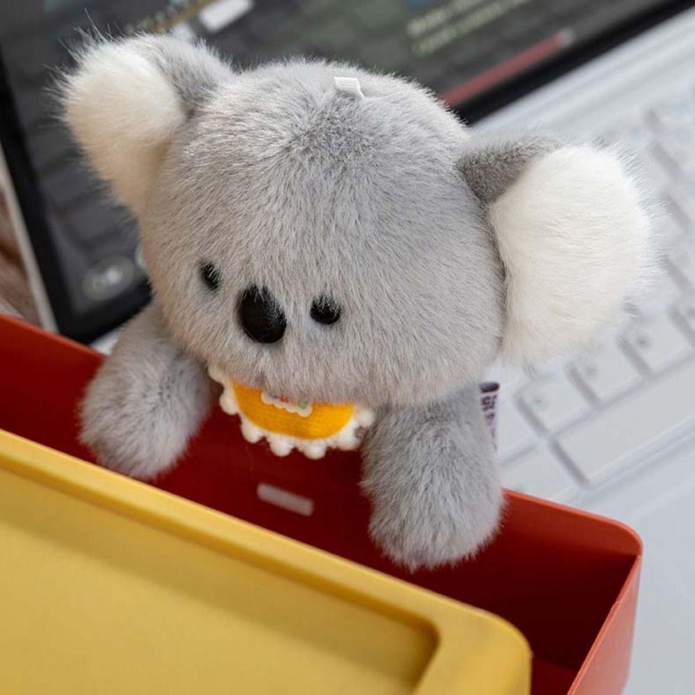 PP Cotton Koala Plush Toy Fluffy Frog Plush Doll Creative Plush Desktop Buddy Toy Children's Day