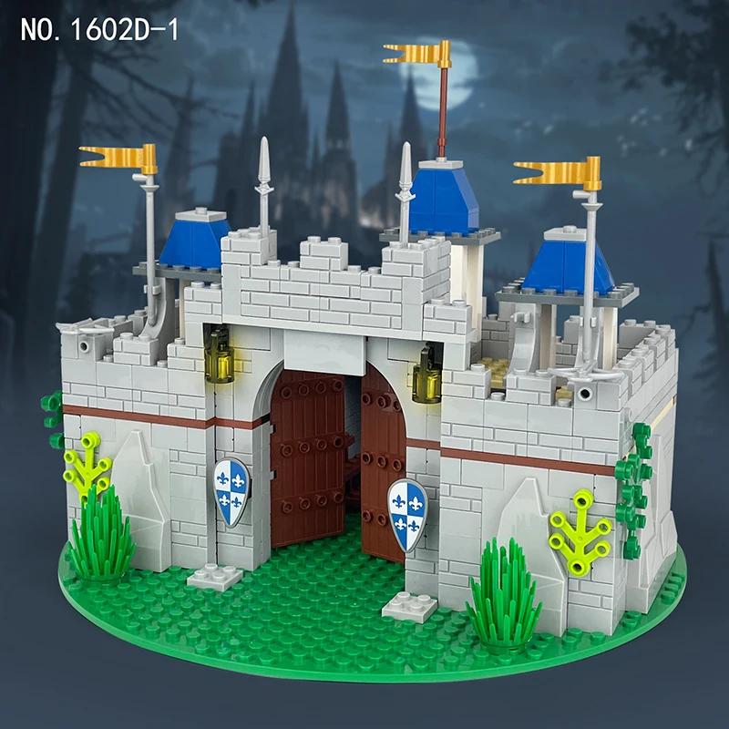 Middle Century Castle Military Fortress Moc Scene Accessories Building Blocks Bricks Toys Gifts