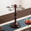 Large Capacity 6 Bottles Wine Glass Rack Freestanding Upside Down Wine Glass Holder  Restaurant