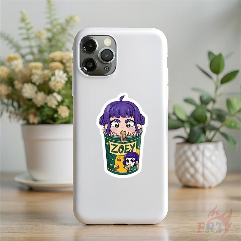 50Pcs/Set KPop Demon Hunters Series 06 Stickers DIY Fashion Waterproof Doodle Decals Stickers