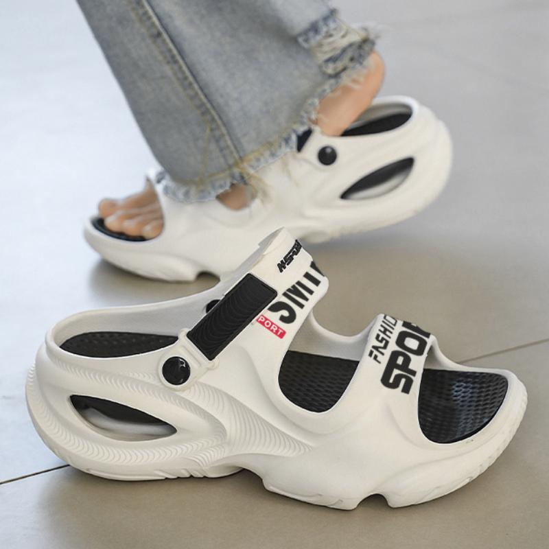 Original Men's Sandals Super Thick Soft Sole Open Toe Dual Use Sandals Slippers Summer Outdoor Beach Casual Sandal Shoes for Men