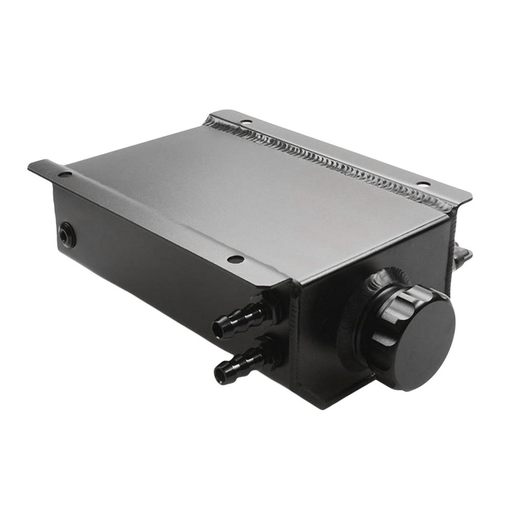 1L/2L Radiator Coolant Overflow Bottle Universal Radiator Overflow Coolant Can Polished Reservoir Automobile Parts