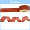 Luxurious 6.3cm Red Christmas Satin Ribbon For Stylish Tree Decorations And Gift Wrapping