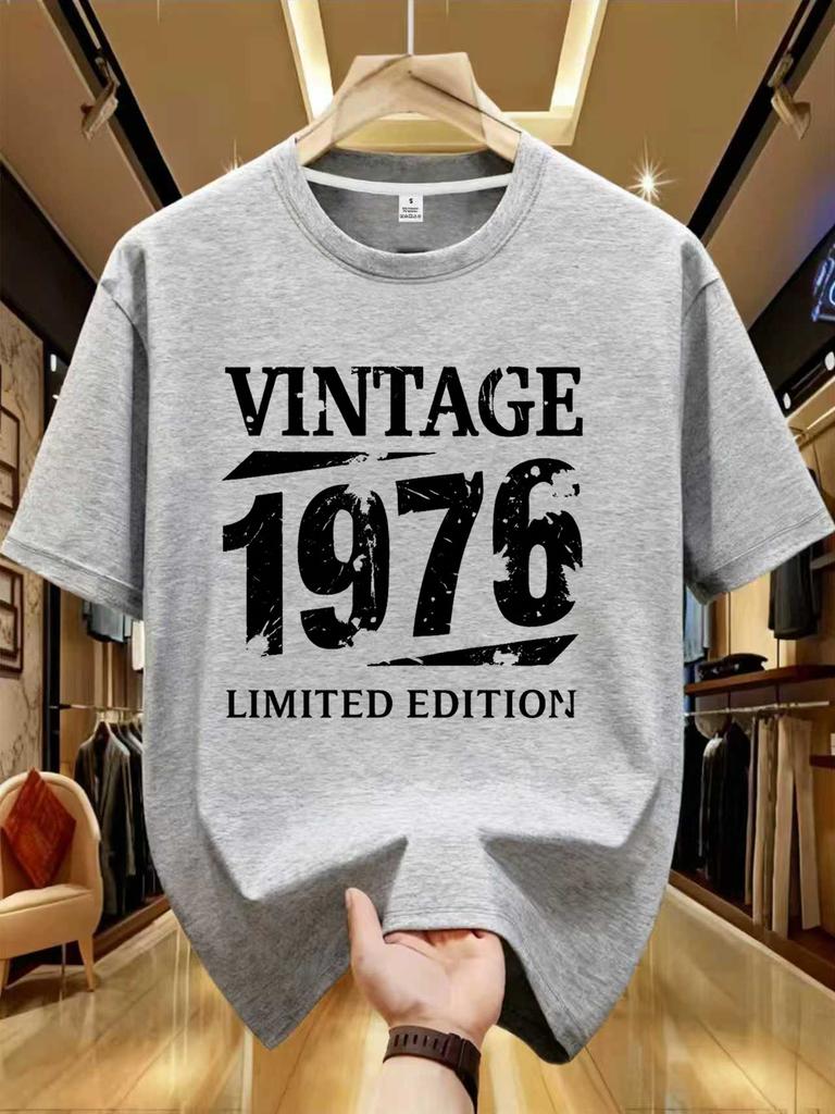 1967 Vintage Aged To Perfection Letters Print Crew Neck Short Sleeve Top Comfy Casual Summer Tshirt For Unisex Tops