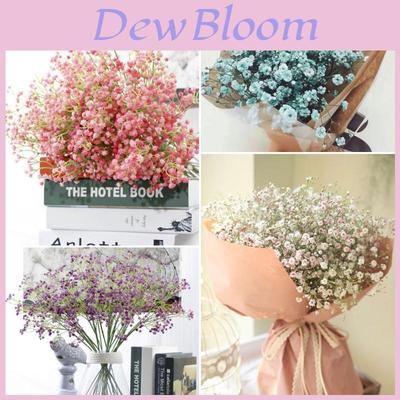 Beautiful Artificial Fake Baby's Breath Gypsophila Flowers Bouquet For Home And Wedding Decor