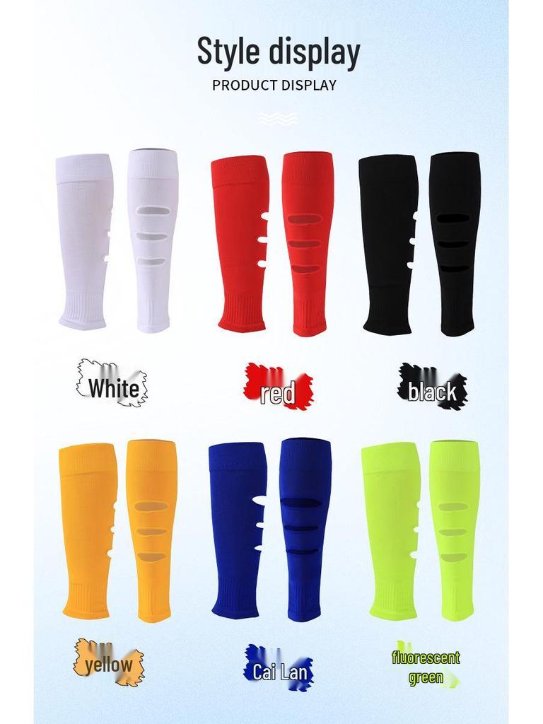 Adult Men's High-Elastic Breathable Sports Socks - Pressure Training, Sweat-Absorbent Calf, Professional Shin Guard.