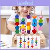 Learning Wooden Children Blocks With Shape Matching For Toddlers Gifts Toys