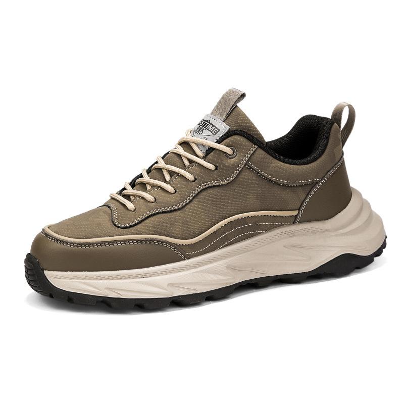 

Trendy shoes spring and autumn new dad shoes youth casual sports shoes student thick-soled breathable shock-absorbing trendy men s shoes 44