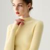 Women's Slim-Fit Pure Cashmere Knit Base Layer Sweater