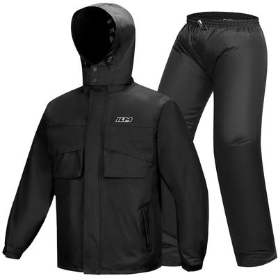 Motorcycle Rain Rainwear Set and Rain RS02N [ILM] Suit, (Top Bottom), Men's Gear, Motorcycle, Bicycle, Raincoat, Commuting, Outdoor,