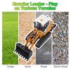 1 50 Scale RC Loader with LED Light Sound Effects, Remote Control Construction Vehicle Model, Scale Model Loader with