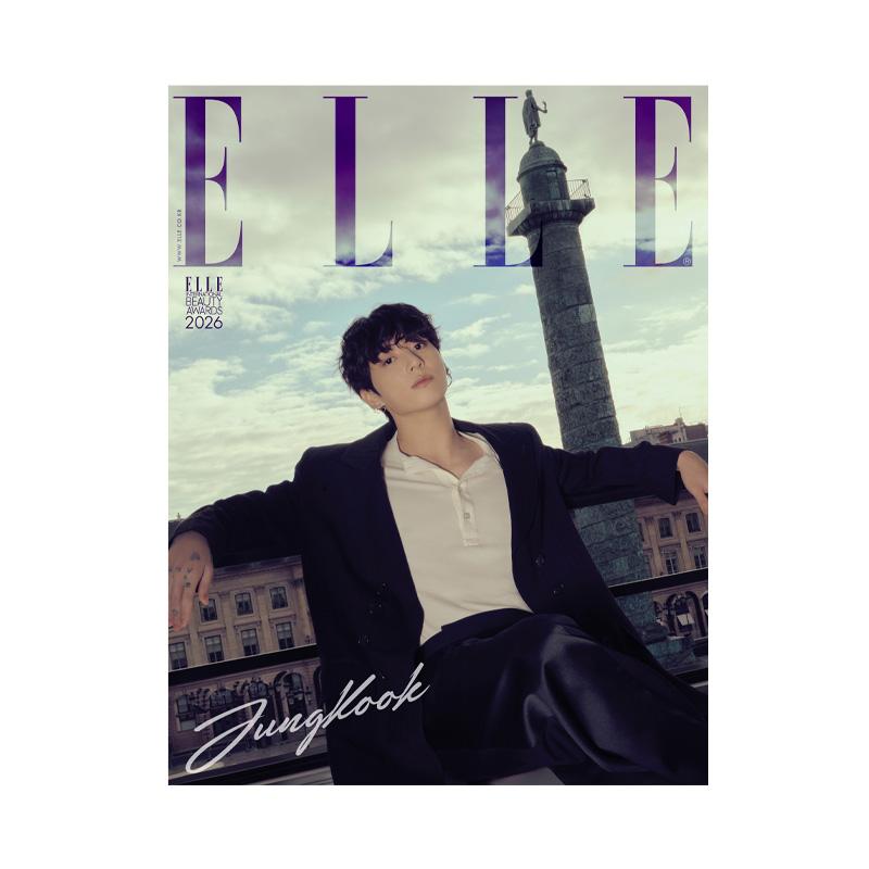 [VORBESTELLUNG] JUNG KOOK (Bts) – Elle Korea Januar 2026 (A–I Cover, 9 Ausgaben)