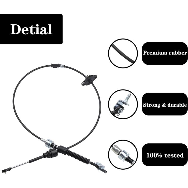 Automatic Transmission Shifter Cable for 4.7L 2000-2004 Gearshift Control Lever Selctor Cable Replace 33820-0C020