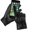 Herren Lederhandschuhe Winter Outdoor Motorradhandschuhe Plus samtdicke Touchscreen-Handschuhe