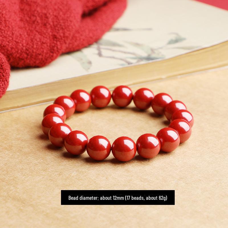 Bransoletka z koralików Cinnabar Imperial Sand w stylu unisex