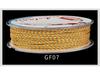 0.9mm Gold Color Hand-Woven Bracelet Rope for DIY Tassels