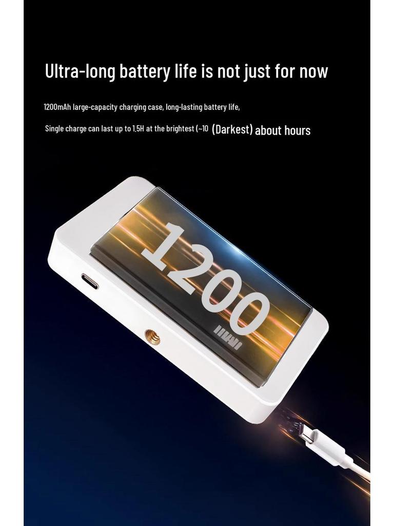 N19 Compact Triple-Color Magnetic Pocket Fill Light